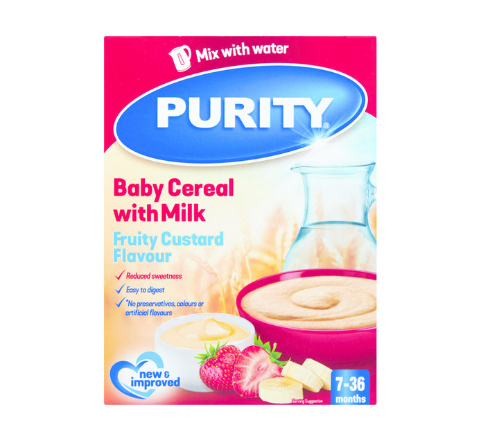 purity baby porridge