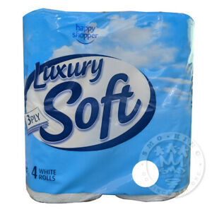 HAPPY SHOPPER LUXURY SOFT TISSUE BY 4