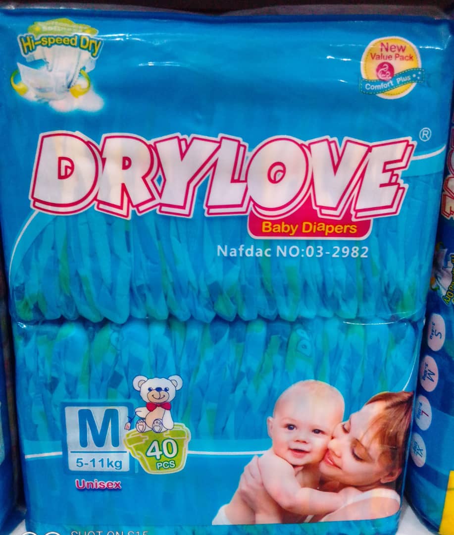 dry love diapers