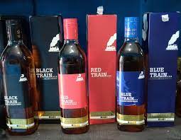RED/BLUE/BLACK TRAIN WHISKY