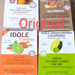 IDOLE GOLD/PAPAYA/CARROT  SOAP PACK