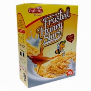 INFINITY FROSTED HONEY STARS 350g