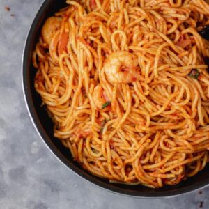 JOLLOF SPAGHETTI PER SPOON
