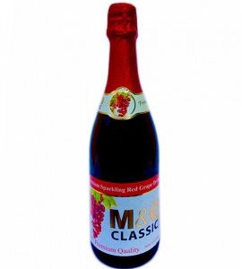 M & G CLASSIC RED GRAPE WINE