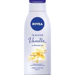 NIVEA VANILLA&ALMOND OIL IN LOTION 400ML