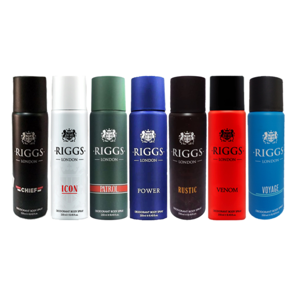 RIGGS BODY SPRAY 250ML