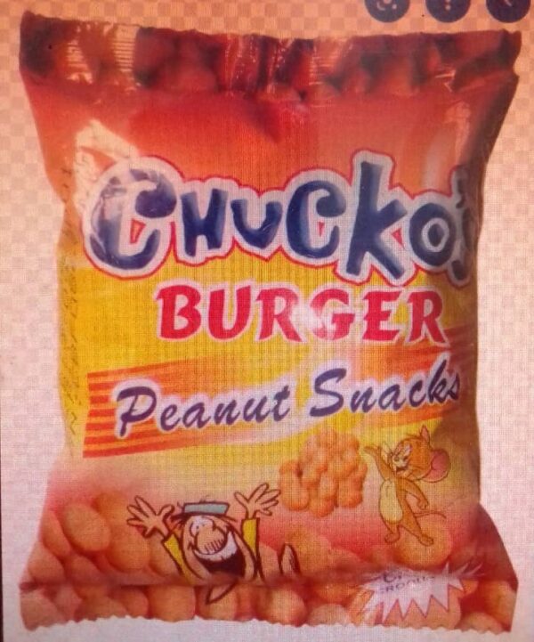 CHUKKOS/EXTRA BURGER PEANUT