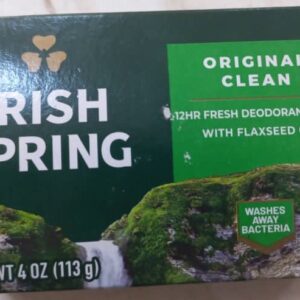 IRISH SPRING BAR SOAP IMPORTED 113G