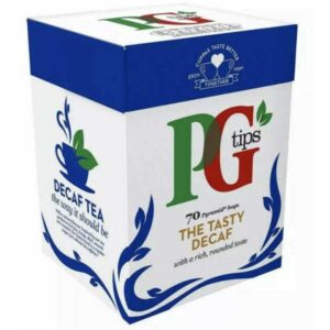 PG TIP TEA DECAF 70 TEA BAG