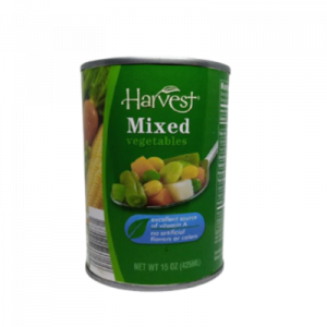 HARVEST/GOOD MIXED VEGETABLE CAN 454G