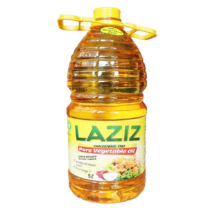 LAZIZ VEGETABLE OIL 5LITERS