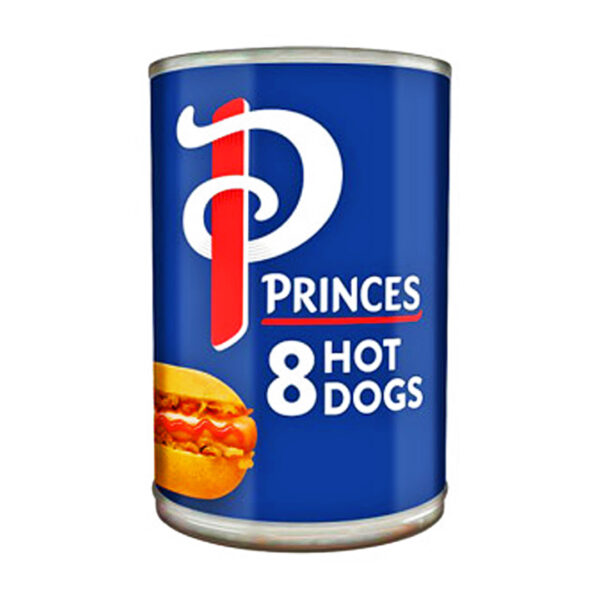 PRINCES 8 HOT DOGS