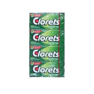 CLORET CHEWING GUM PACK OF 12