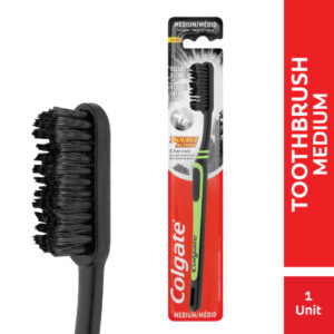COLGATE DOUBLE ACTION/CHARCOA TOOTHBRUSH